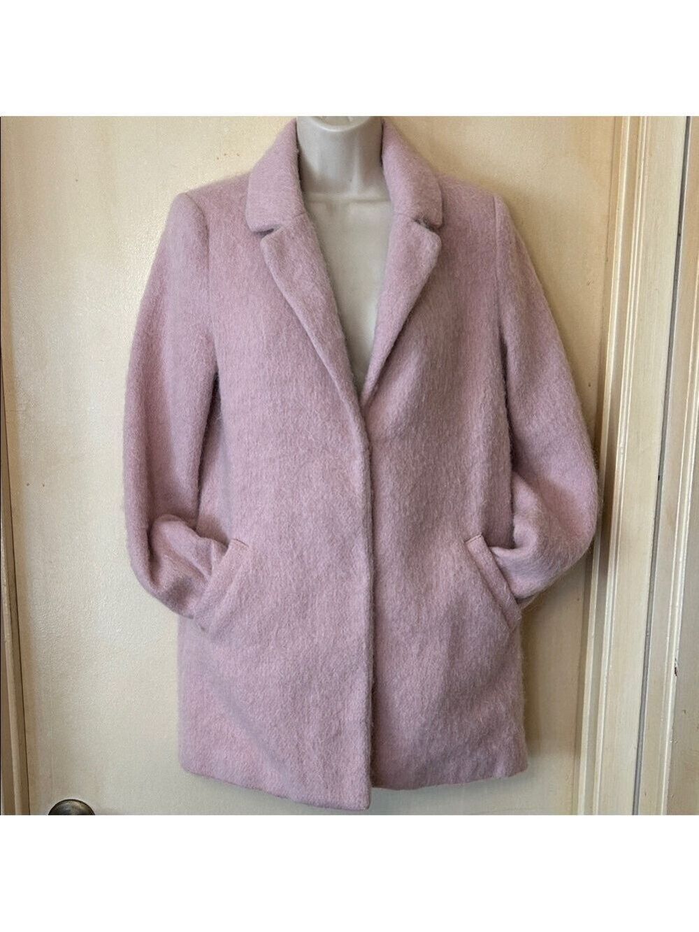 Forever 21 Light Pink Teddy Jacket size S - Picture 2 of 11